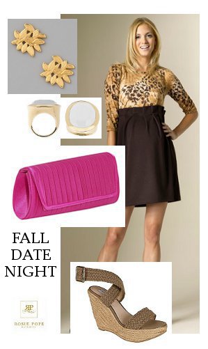 Rosie Pope Maternity Fall Date Night Look